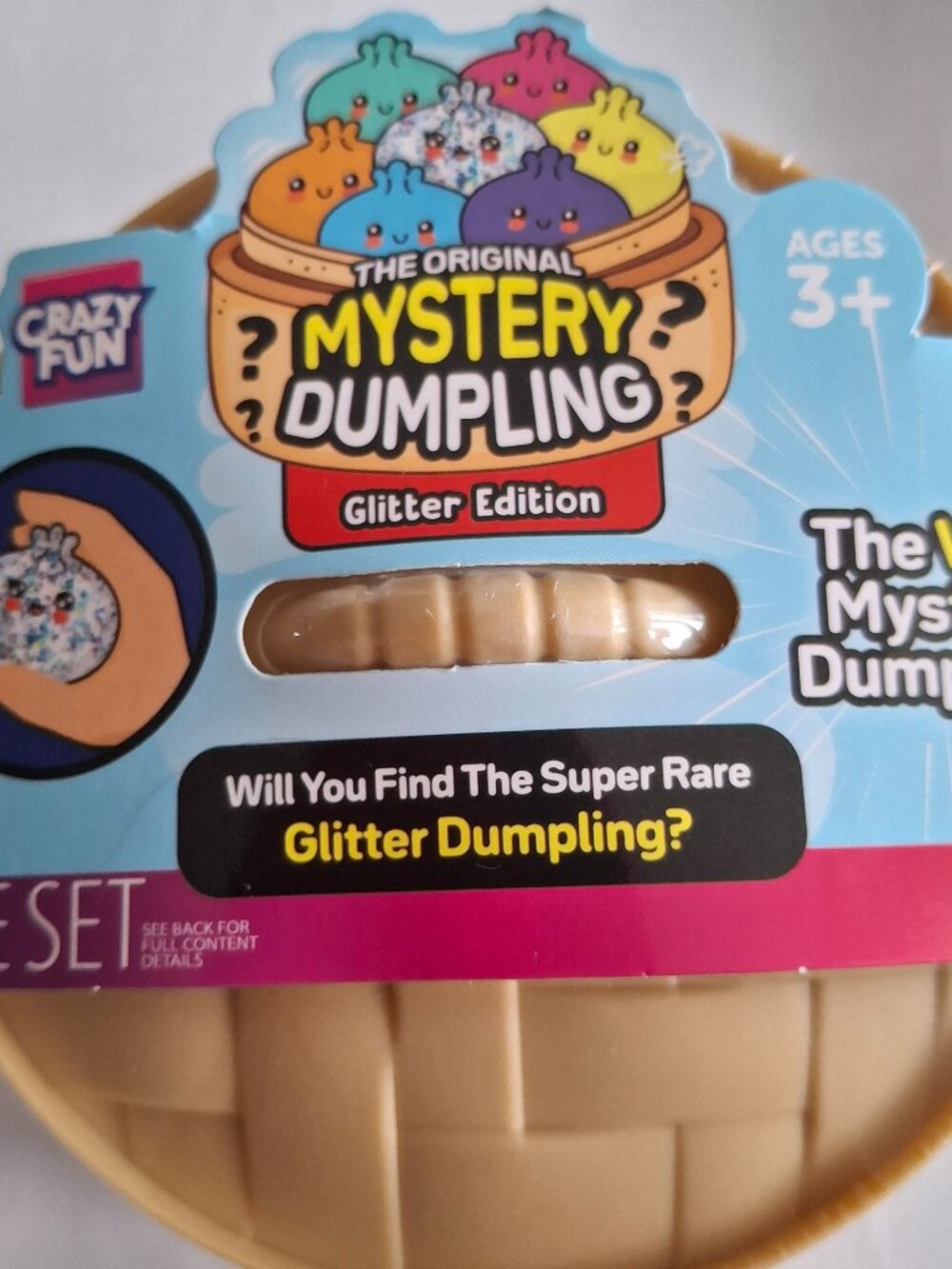 RMS The Original Mystery Dumpling GLITTER EDITION Squishy Sealed NEW